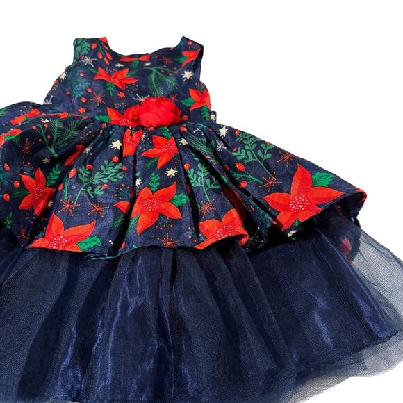 Nannette Kids Toddler Girl 3T Holiday Formal Dress - Picture 7 of 7